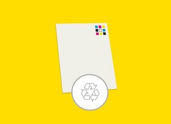 Briefpapier Recyclingpapier