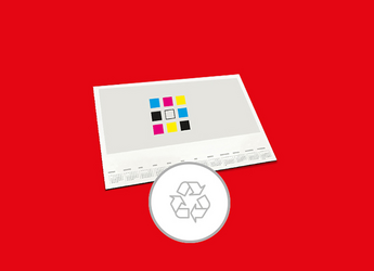 Schreibtischunterlage Recyclingpapier
