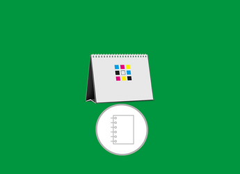 Tischkalender 1 bis 99